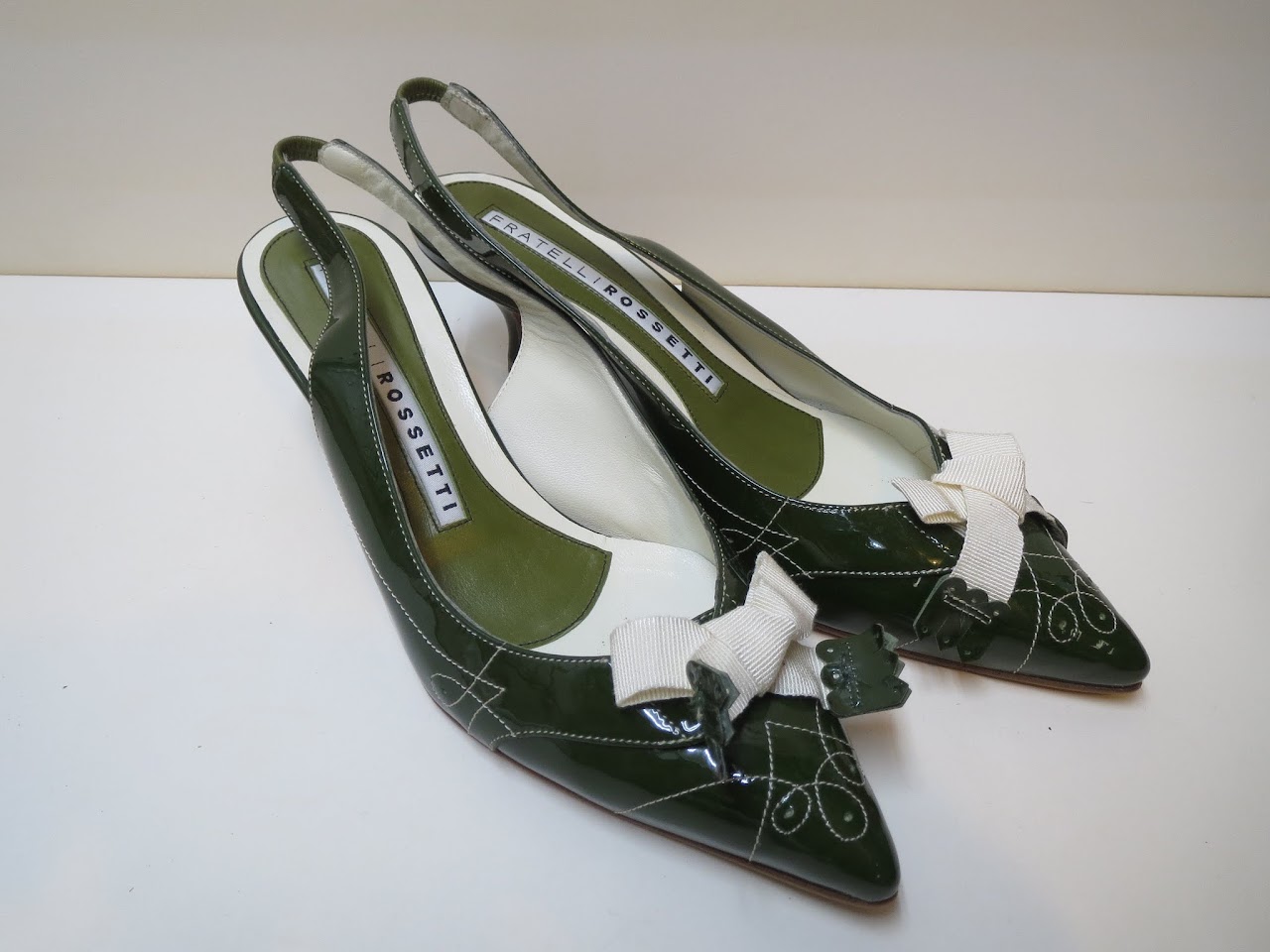 Fratelli Rossetti Slingback Kitten Heels