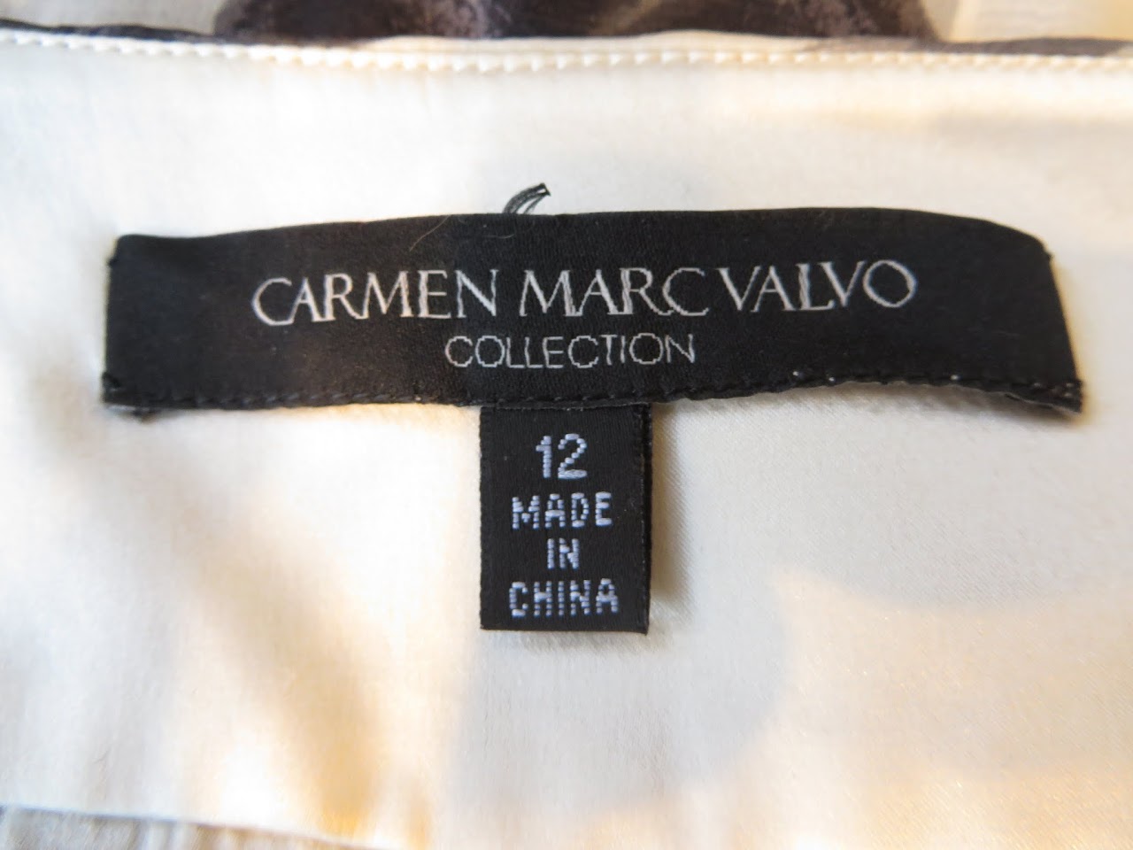 Carmen Marc Valvo Collection Skirt