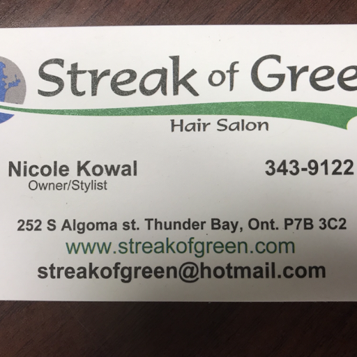 Streak of Green Hair Salon