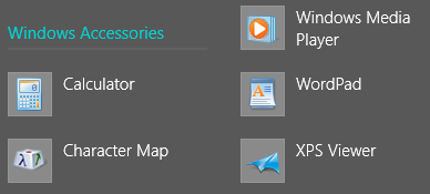 Mapa de caracteres en Windows 7 y Windows 8