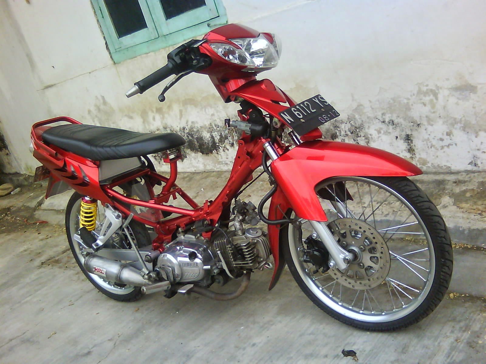 Vega R Modifikasi Road Race