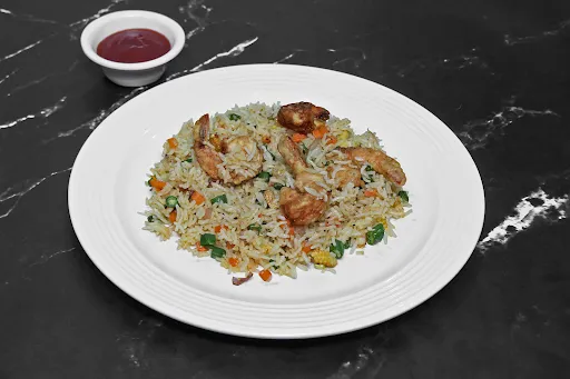 Prawns Fried Rice [Serves 1]