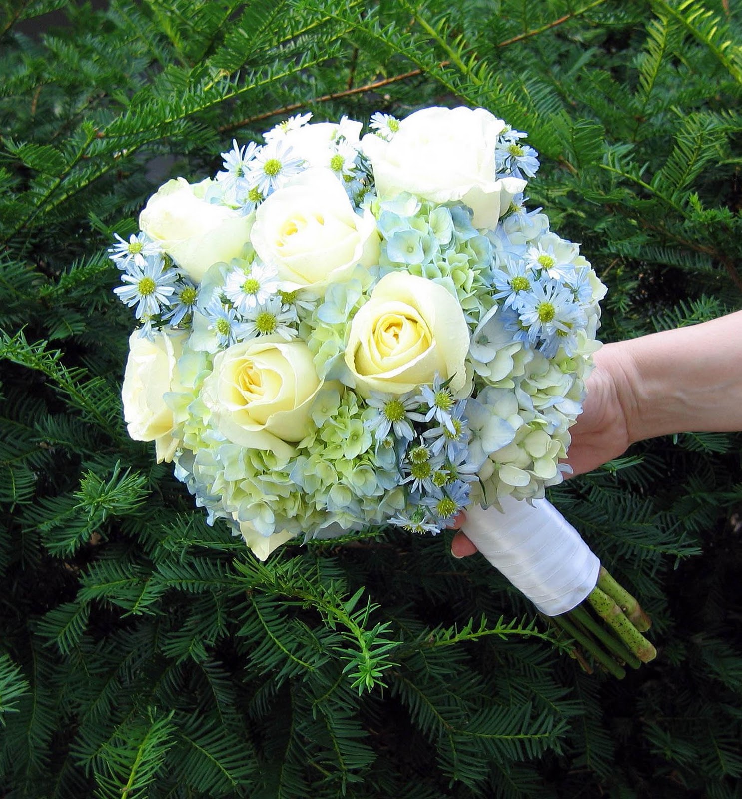 Bridal Bouquet Hydrangeas