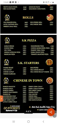 SK Kitchen's menu 3