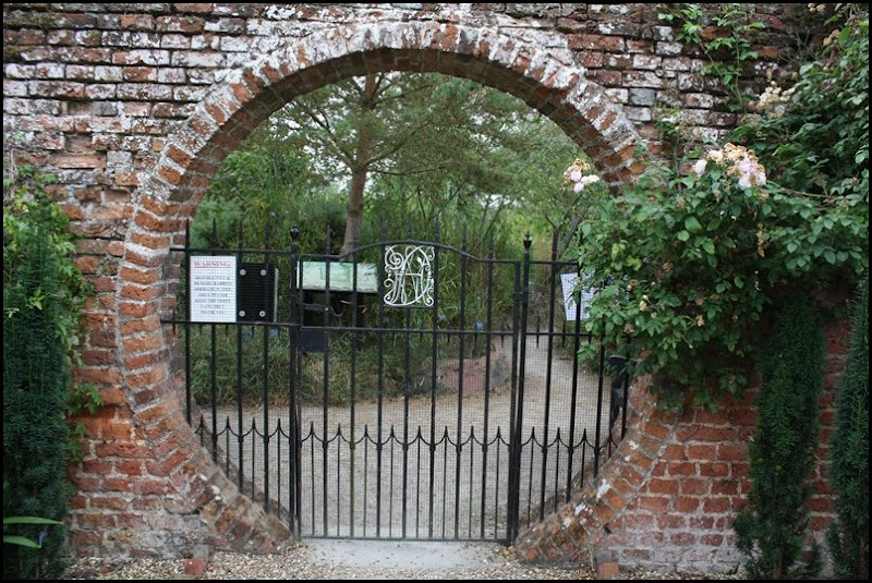 The Moon Gate at Lullingstone Castle World Garden