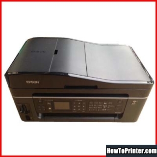 Reset Epson PX-602F printer with Epson reset software