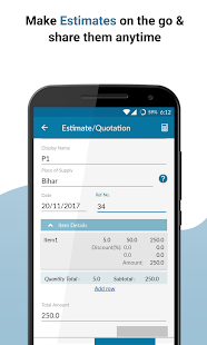  Vyapar - GST Invoicing, Accounting & Inventory app – Vignette de la capture d'écran  