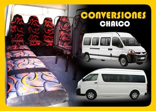 CONVERSIONES DE CHALCO, CARRETERA FEDERAL MÉXICO - CUAUTLA KM. 23, ESQUINA ADOLFO LÓPEZ MATEOS, SANTA CRUZ AMALINALCO, 56609 Chalco de Díaz Covarrubias, Méx., México, Tapicería para automóviles | EDOMEX