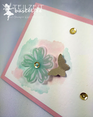 Stampin' Up! - In{k}spire_me #237, Color Challenge, Flower Shop, Aqua Painter, Butterfly, SAB Hoch hinaus, SAB Sky is the Limit