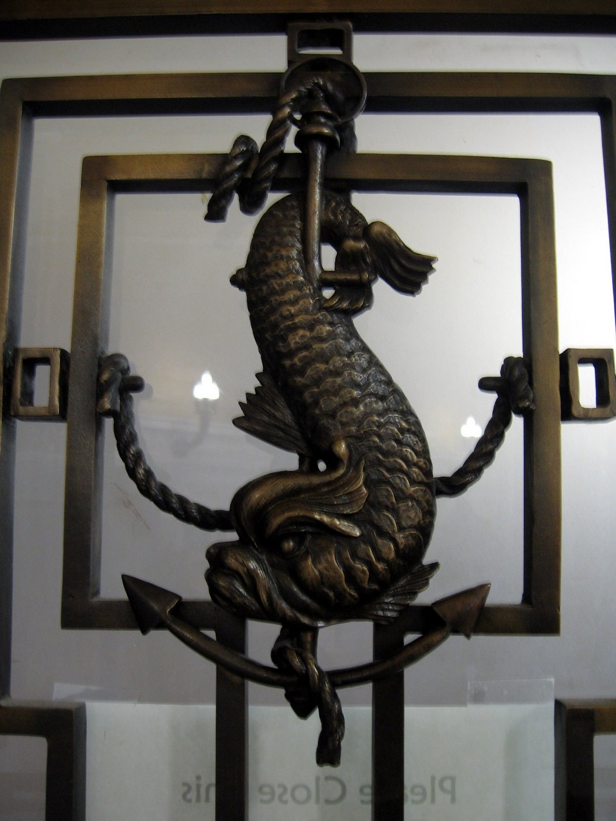 Nautical ironwork ornaments