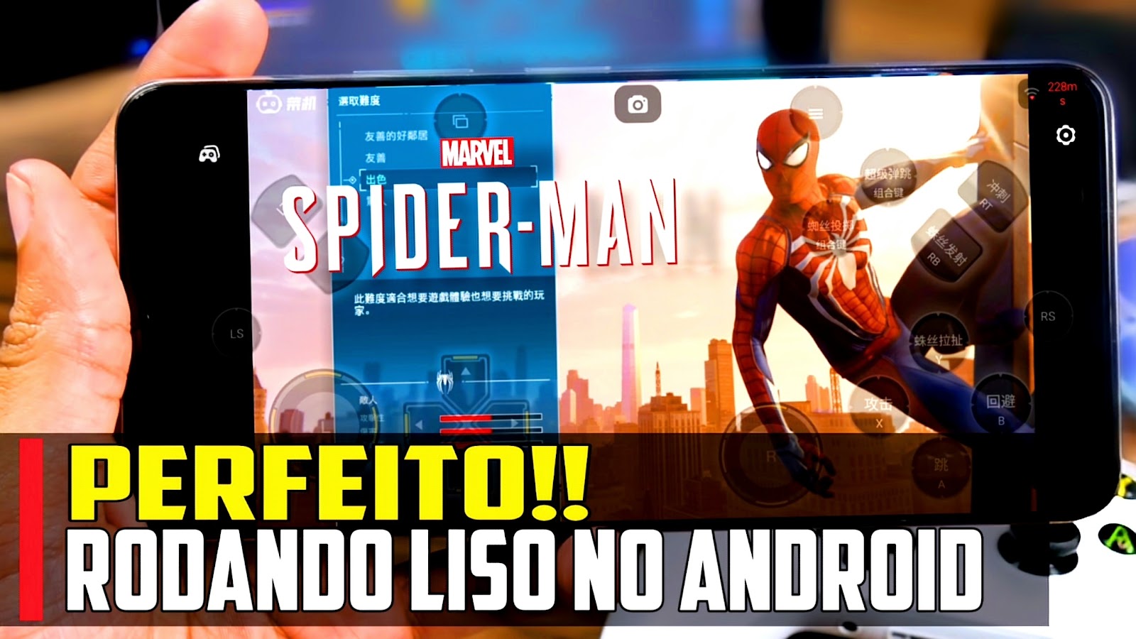 MARVEL'S SPIDER MAN MOBILE?? CHEGOU no ANDROID, IOS e PC FRACO com  BOOSTEROID CLOUD GAMING