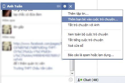 Cách chat nhóm trên facebook