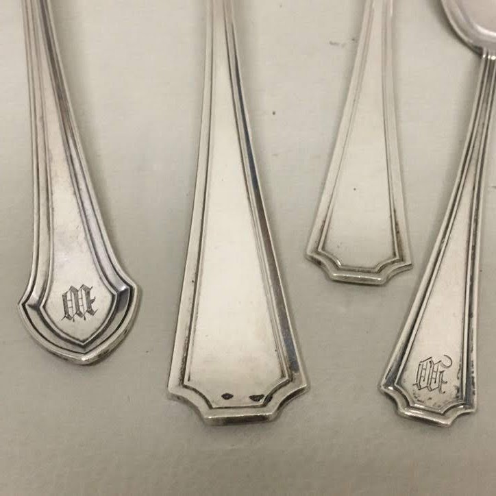 Sterling Silver Spoon Lot of 4