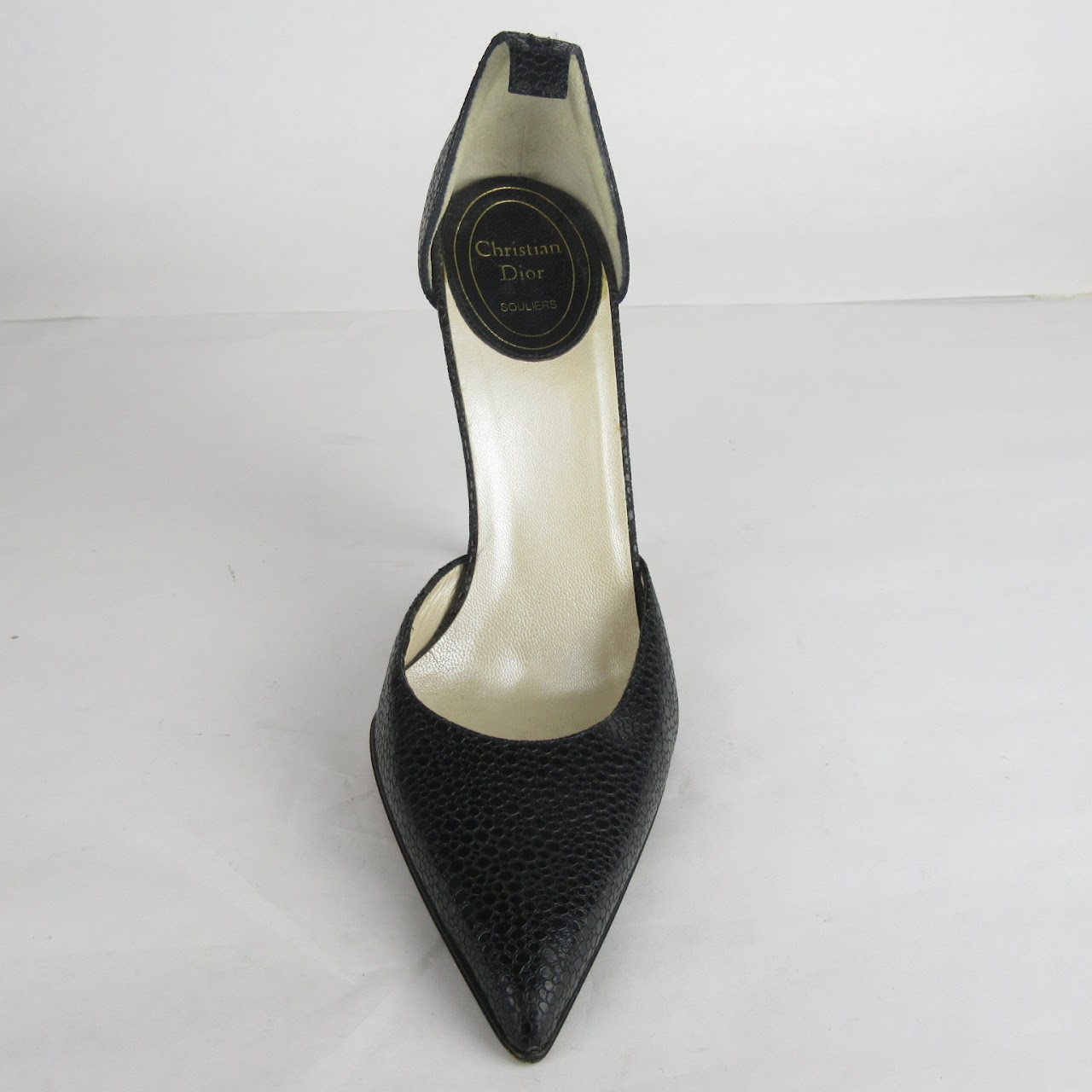 Christian Dior Shagreen Pumps