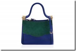 Audrey Tote Mini_Cobalt Green