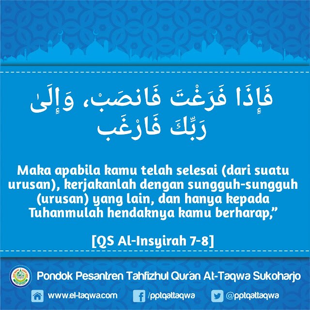 Surat al insyirah dan artinya