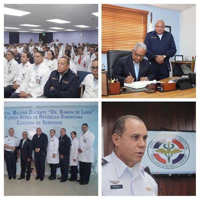 MINISTRO DE SALUD PÚBLICA VISITA  LA DIRECCIÓN DEL HOSPITAL MILITAR DOCENTE FARD, “DR. RAMÓN DE LARA ”* recibió la visita de cortesía del Dr. Rafael Sánchez