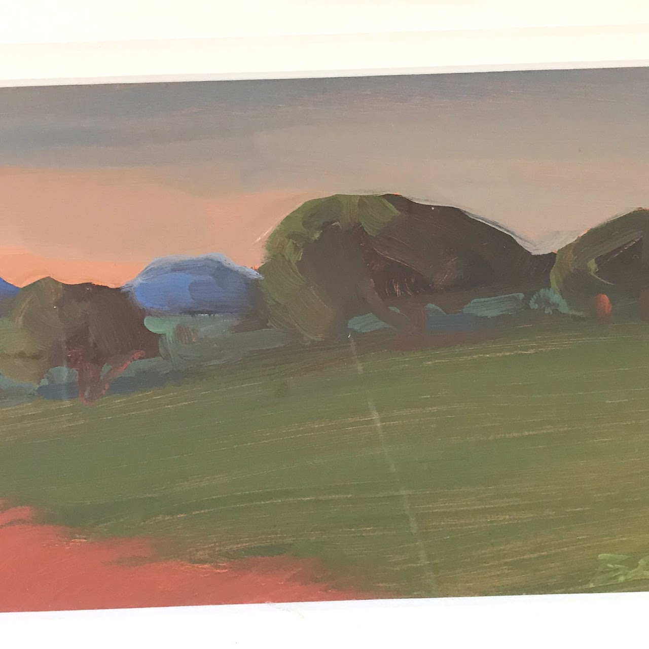 B. Ellis Signed Landscape Painting