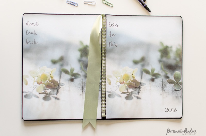 Pretty DIY Photo Covered Planner