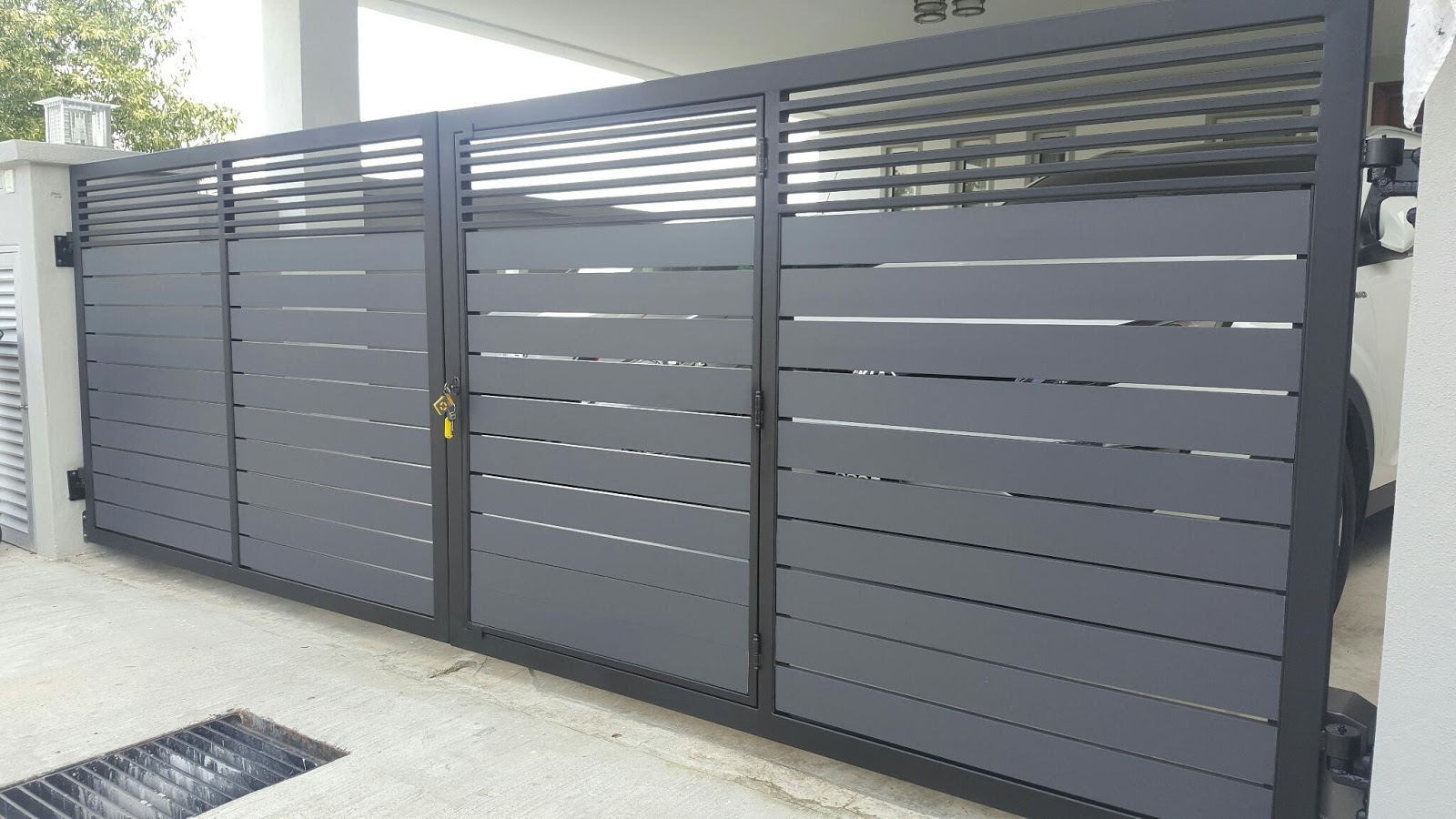  HARGA  PAGAR  RUMAH  MINIMALIS  AUTOMATIC GATE SYSTEM