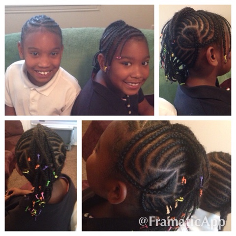 Cornrows Braids Extensions