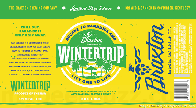 Braxton Adding Wintertrip Pineapple Berliner Cans