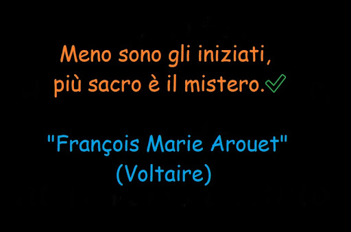 ✅ François Marie Arouet (Voltaire)