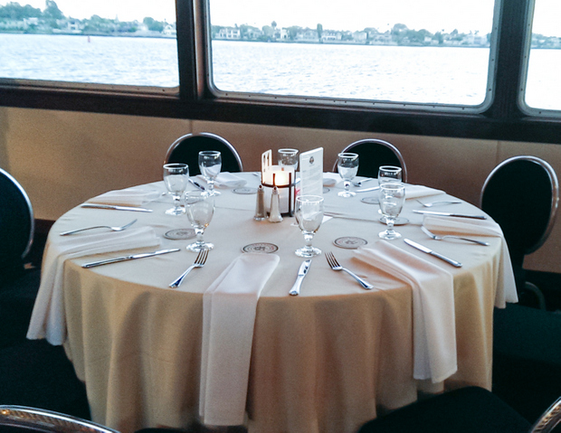 photo of a table with place settings