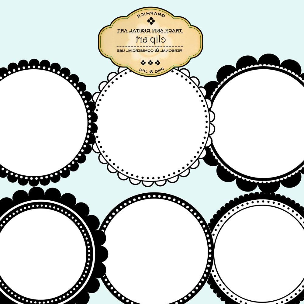 Clip Art Labels and Frames