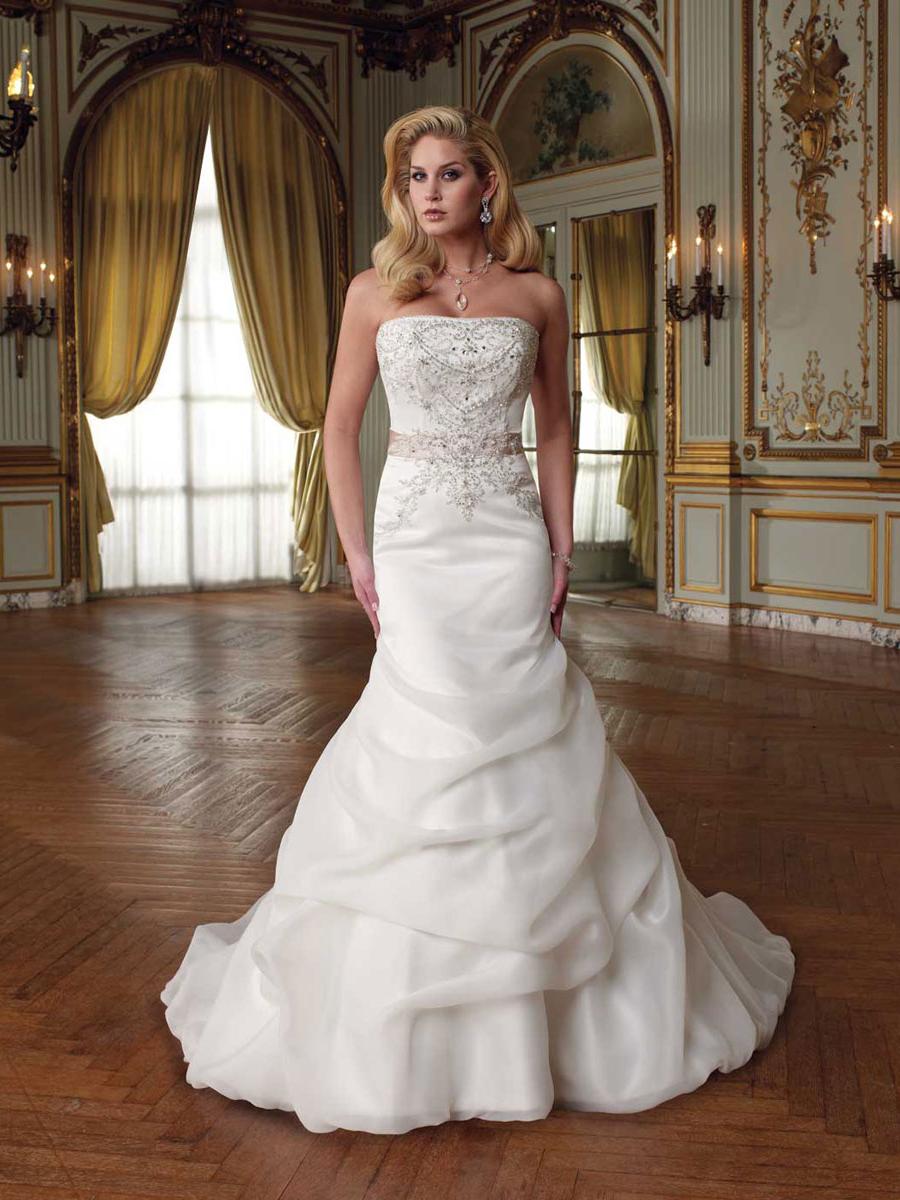 Organza Bridal Gown with