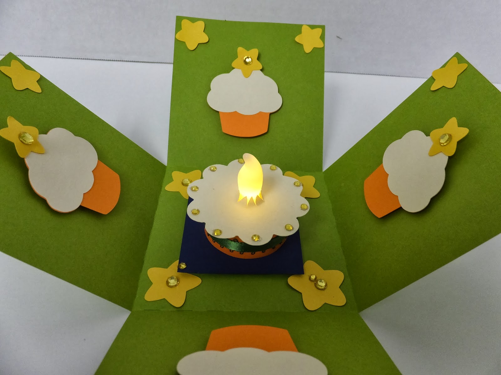 Paper Craft Studios Explosion Box Tutorial W Template