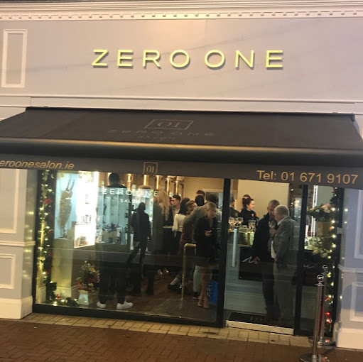 ZERO ONE SALON logo