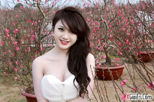 Trang Cherry khoe sắc cùng xuân