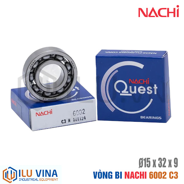 6002-2NSE9C3 - Vòng bi, Bạc đạn, Bearing  Nachi 6002-2NSE9C3