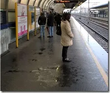 Perdite di acqua alla stazione di Piscinola