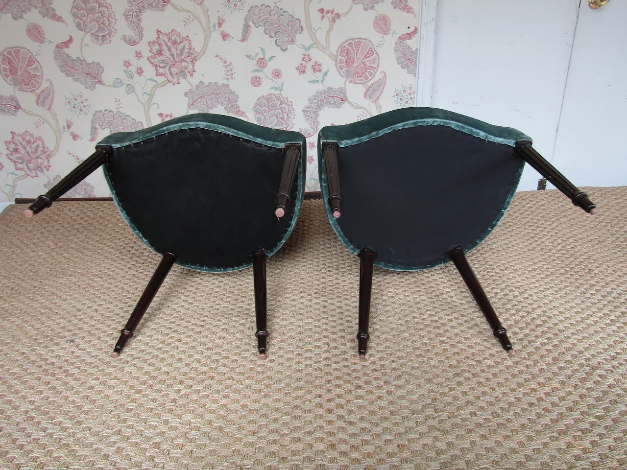 Velvet Chair Pair