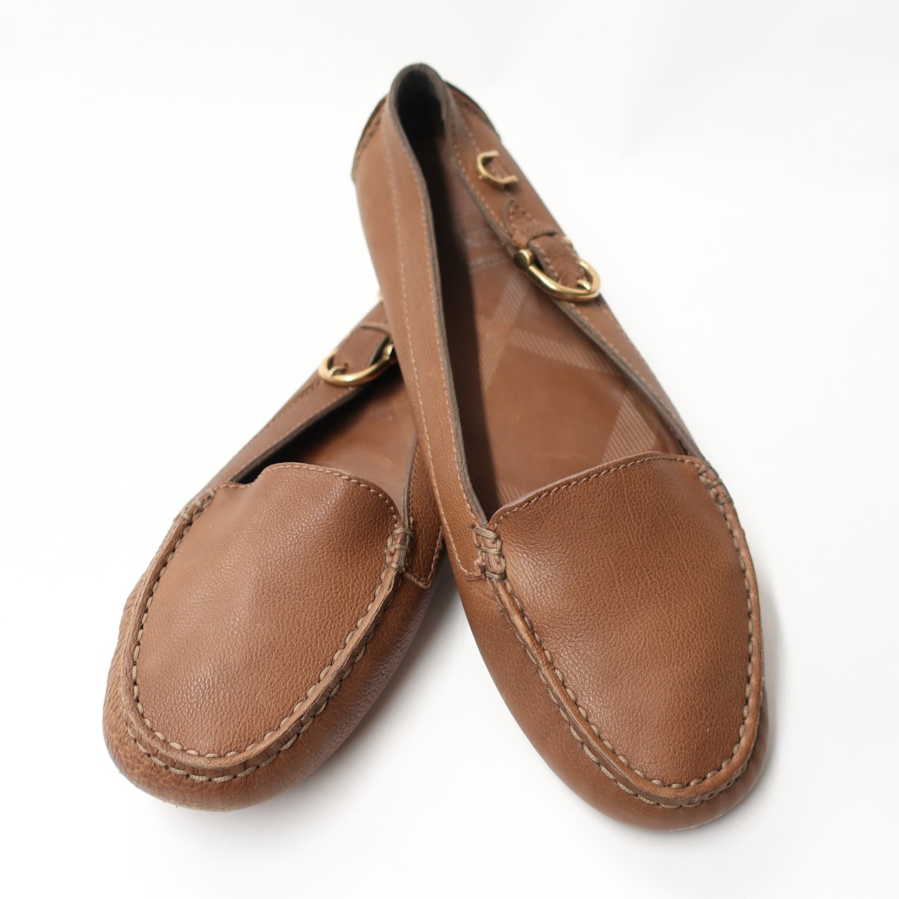 Burberry Leather Driving Mocs