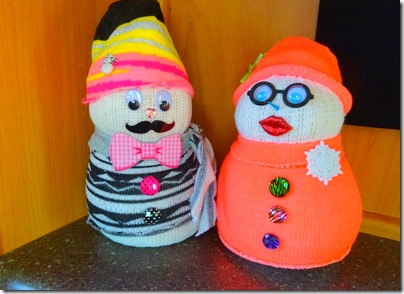 Marsha's snowmen