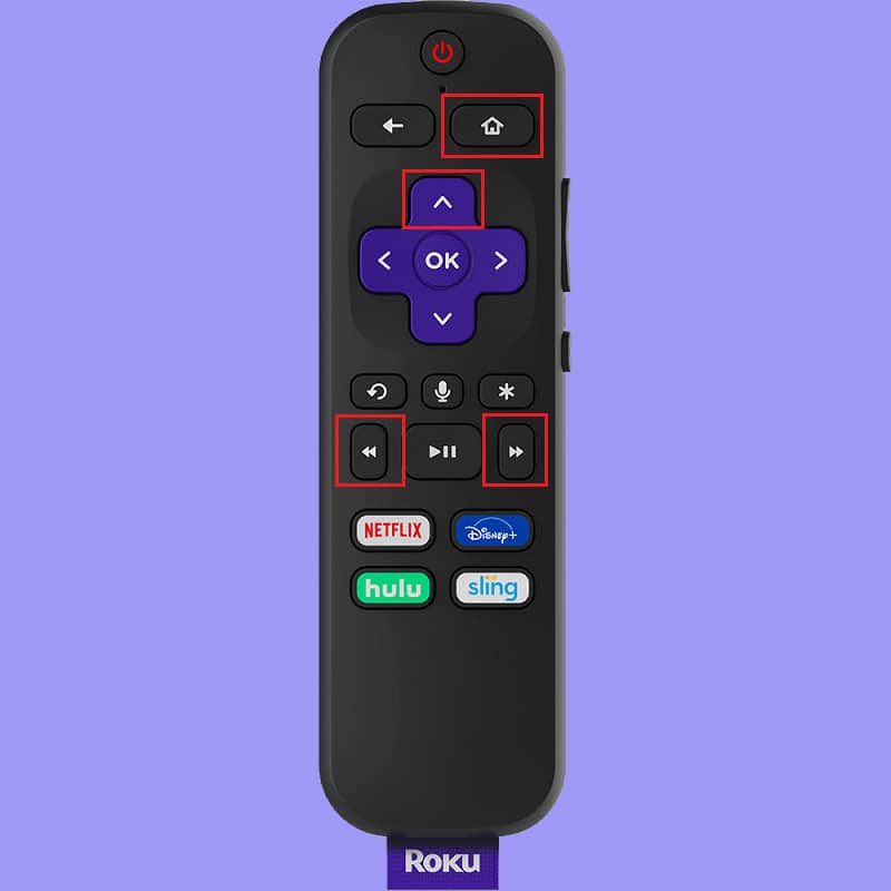 Reiniciar Roku congelado