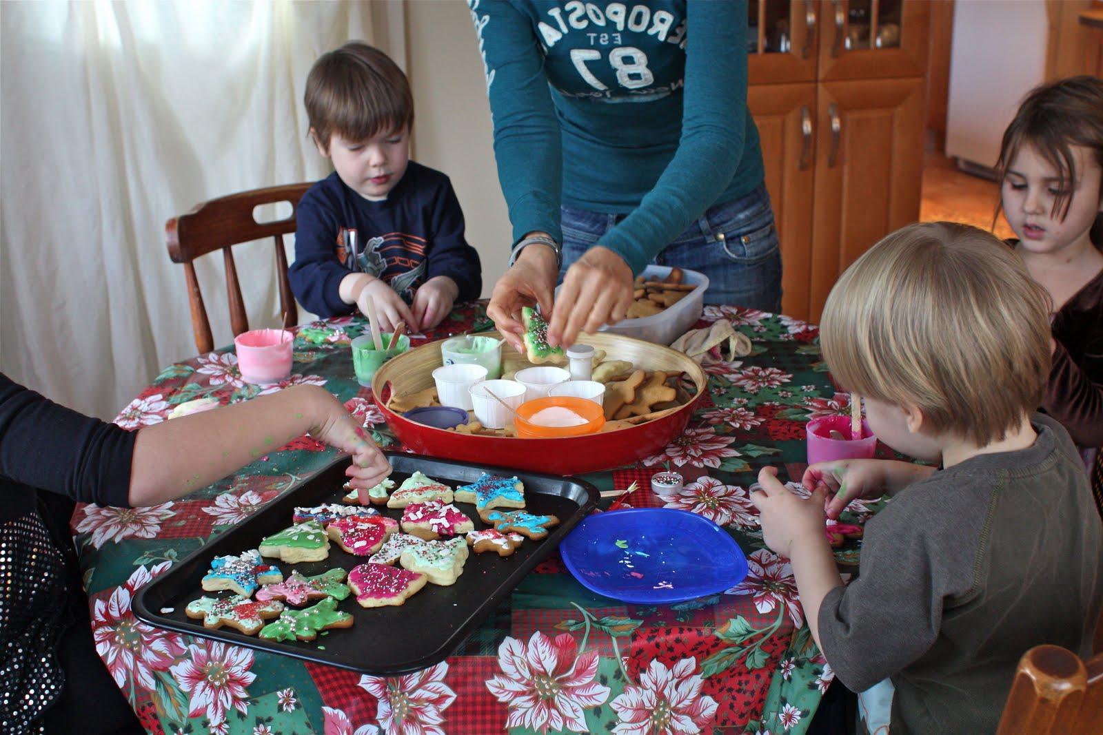 around flinging ornaments,