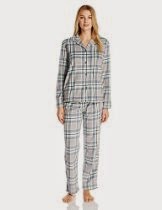 <br />Cuddl Duds Women's Printed Microfleece Pajama Set