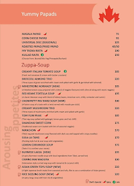 Gourmet Kitchen menu 2