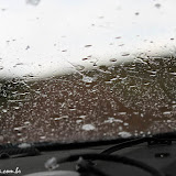 Granizo na estrada, Cuevas de Las Manos, Argentina