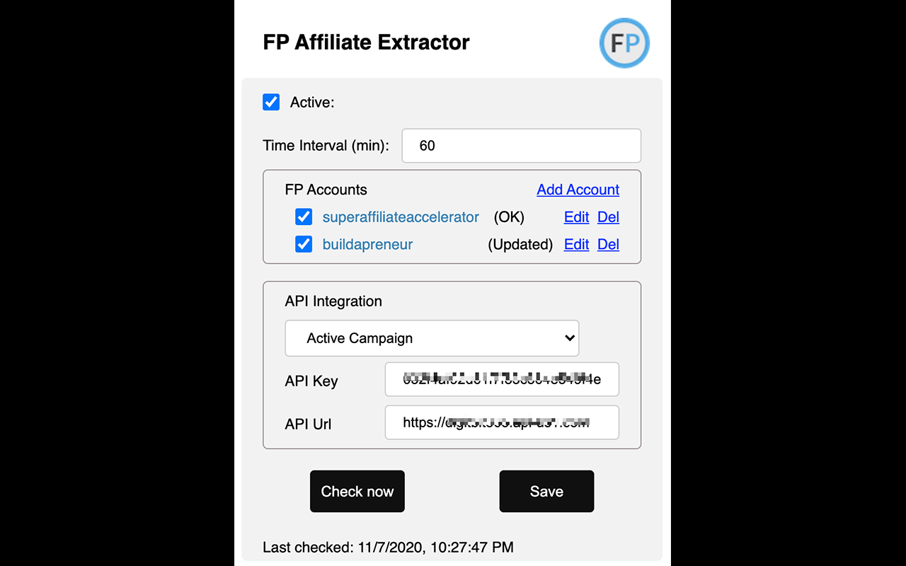 FP Affiliate Extractor Preview image 0