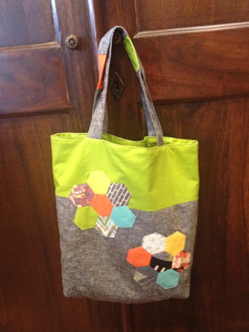 Sincerely, Stacy: Quilted tote – first experience with bag-making and ...