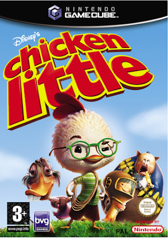 Disney's Chicken Little - Nintendo Gamecube - PAL/EUR/SWD (SE/DK Manual) - Complete (CIB)