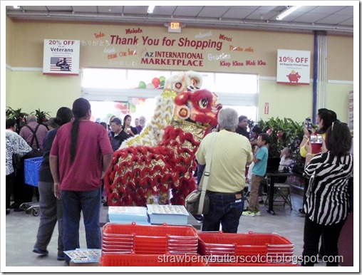 Dragon Dance at AZ International Marketplace Grand Opening