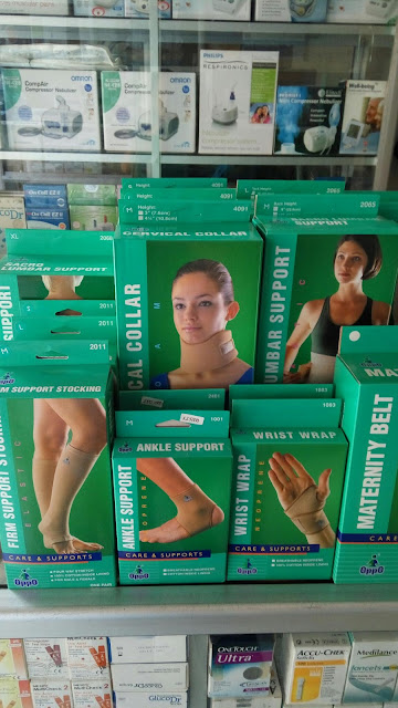 stocking varises, korset,collar,hernia aid oppo zata medical di cibubur jakarta timur