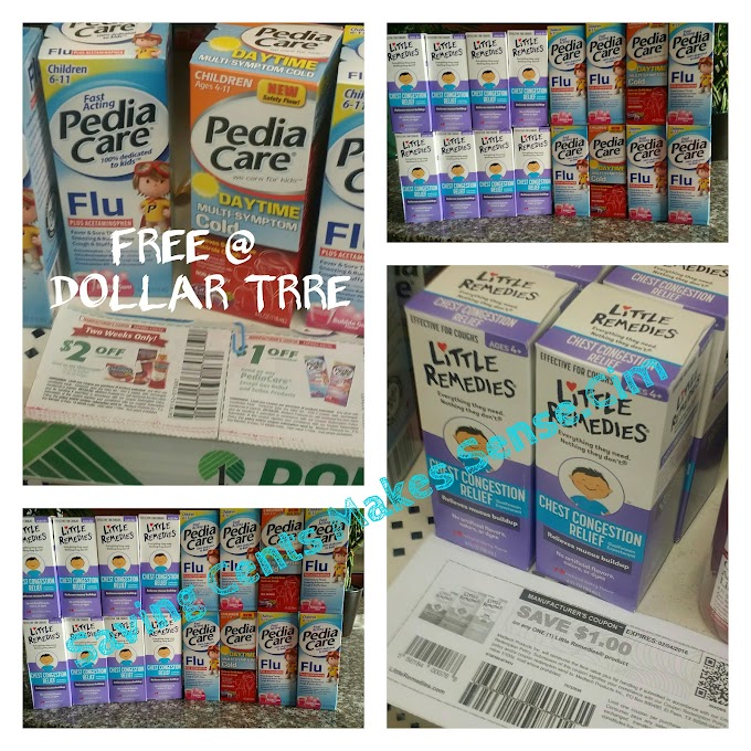#DollarTree: #FREE #LittleRemedies and #PediaCare #Children #Flu and #Cold Medicine 