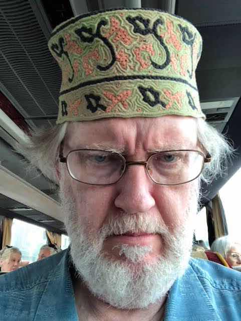 Resident Astronomer with his Omani thinking cap